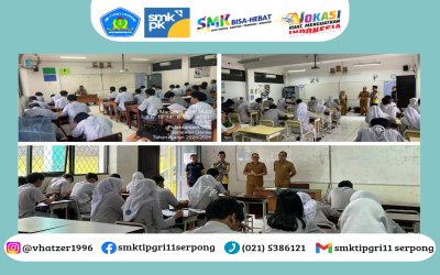 Komitmen Pendidikan Berkualitas, SMKS TI PGRI 11 Serpong telah Melaksanakan STS Genap